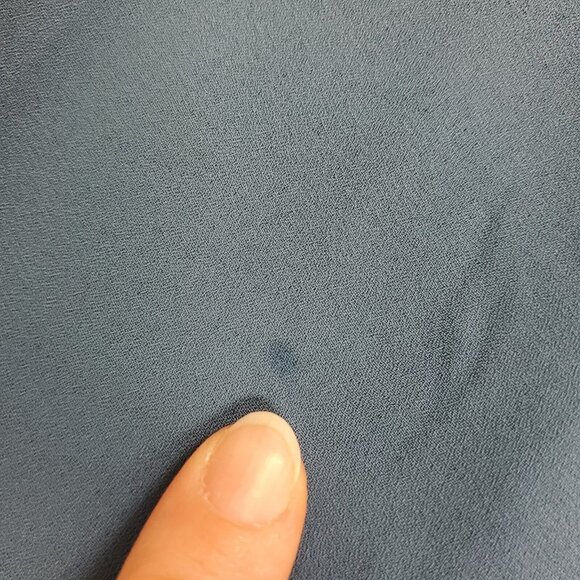 Torrid Womens Madison Button Up Top Size 2X Blue Old Money Demure Office NWT - Picture 12 of 14